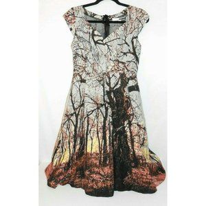 Tracy Reese Winter Wonderland Dress Sz 10 Aline